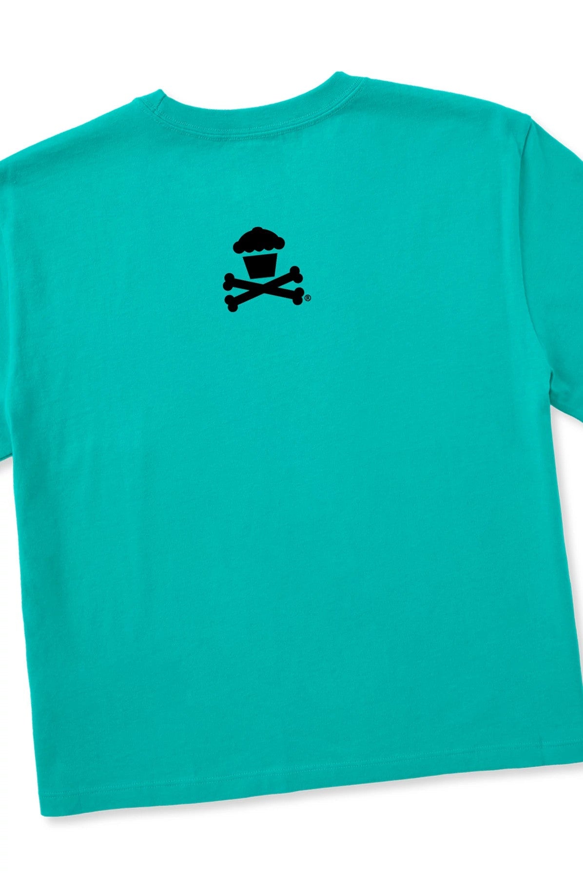 Women's Boxy Slime Mashup Crossbones Short Sleeve Premium Tee