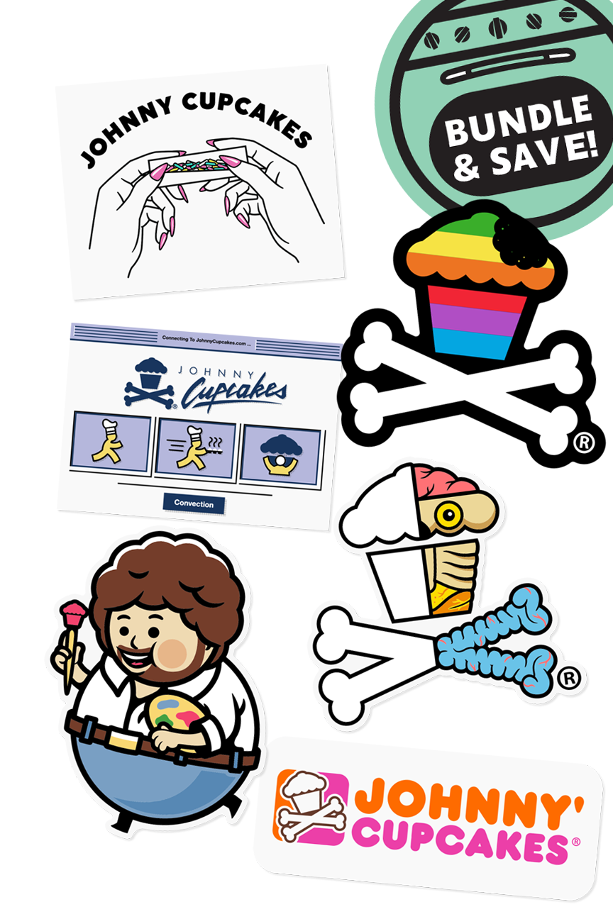 6 STICKER BUNDLE - Customer Faves