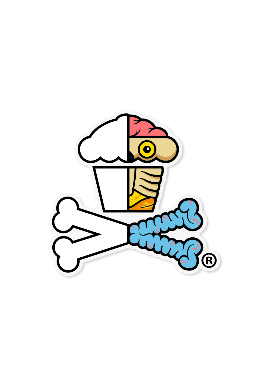 STICKER - Dissect Crossbones