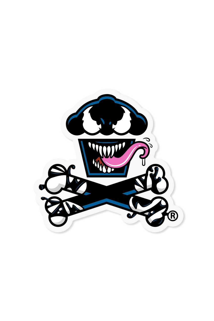 STICKER - Symbiote Crossbones