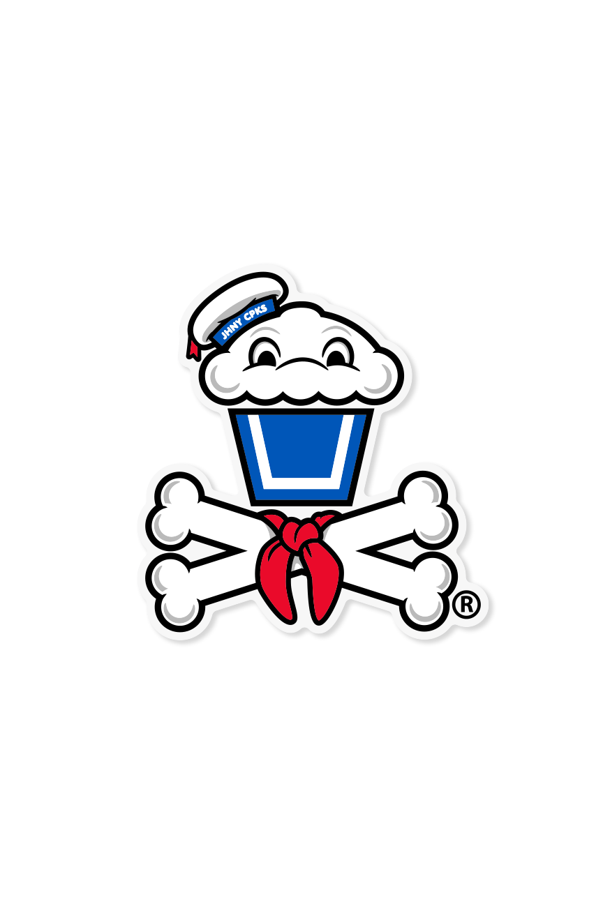 STICKER - Puffy Crossbones