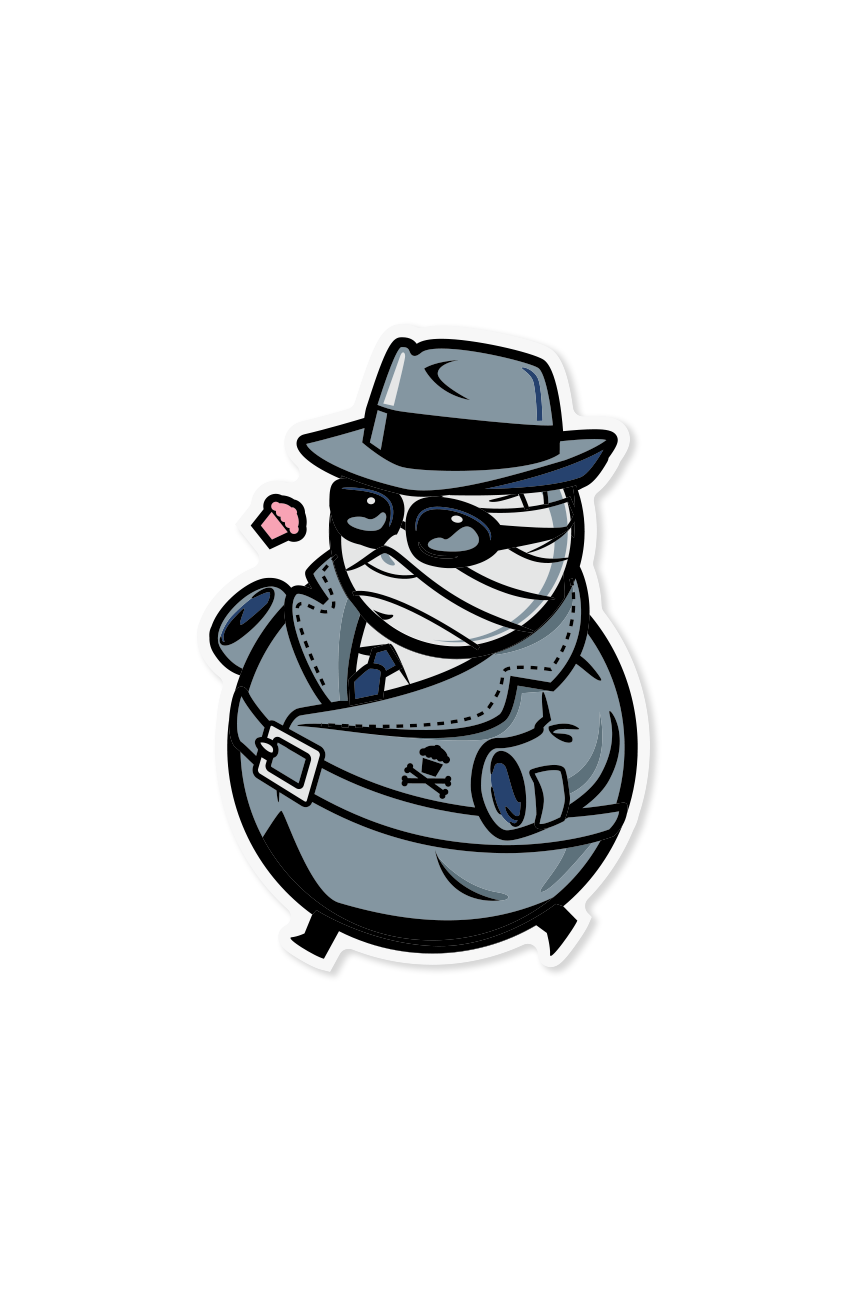 STICKER - Invisible Man