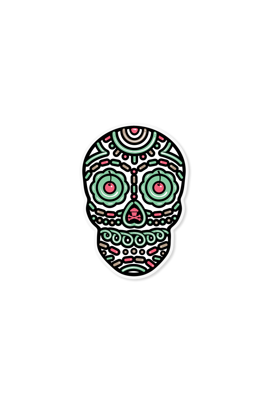 STICKER - Day of the Dead-ssert