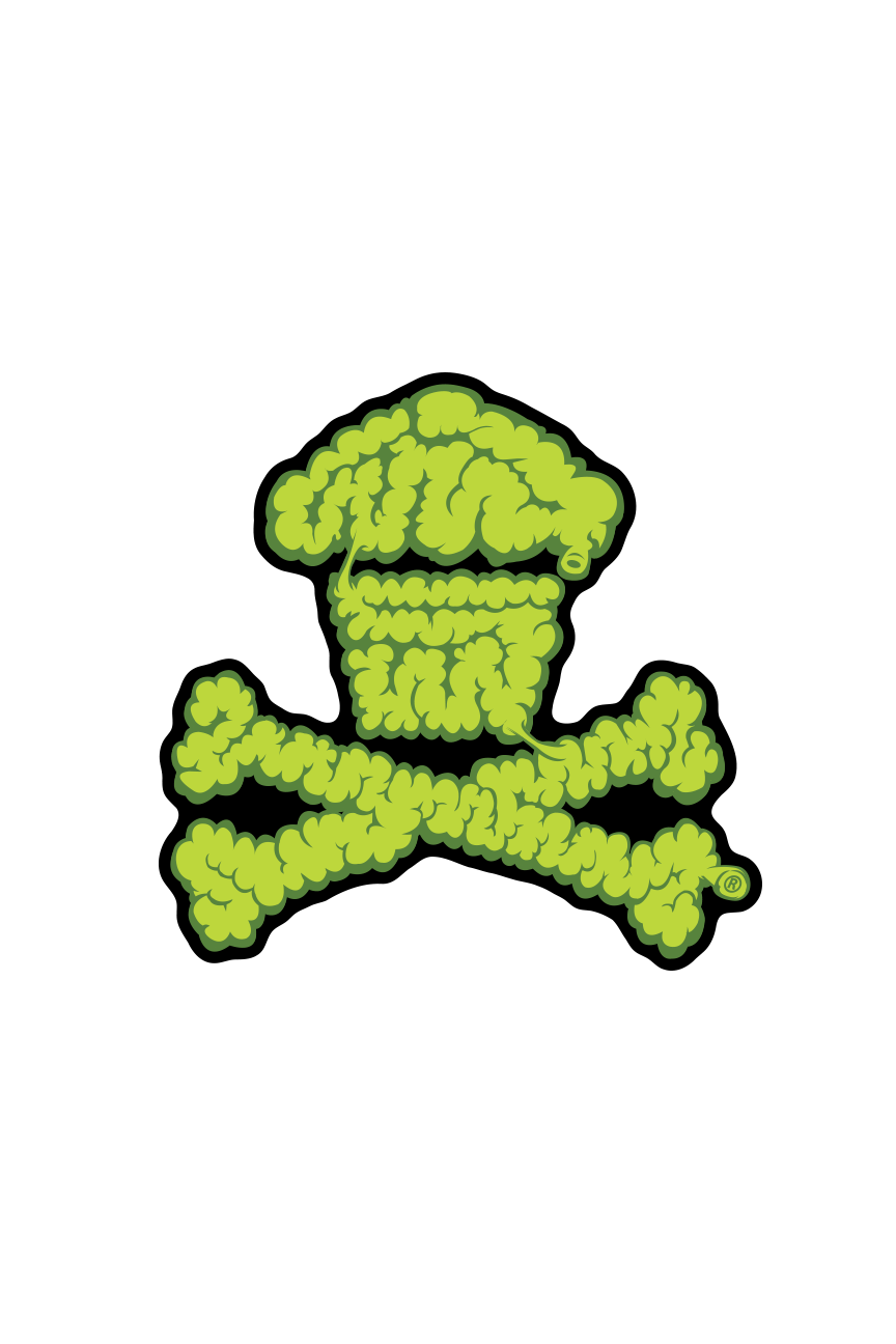 STICKER - Crossbones Brains