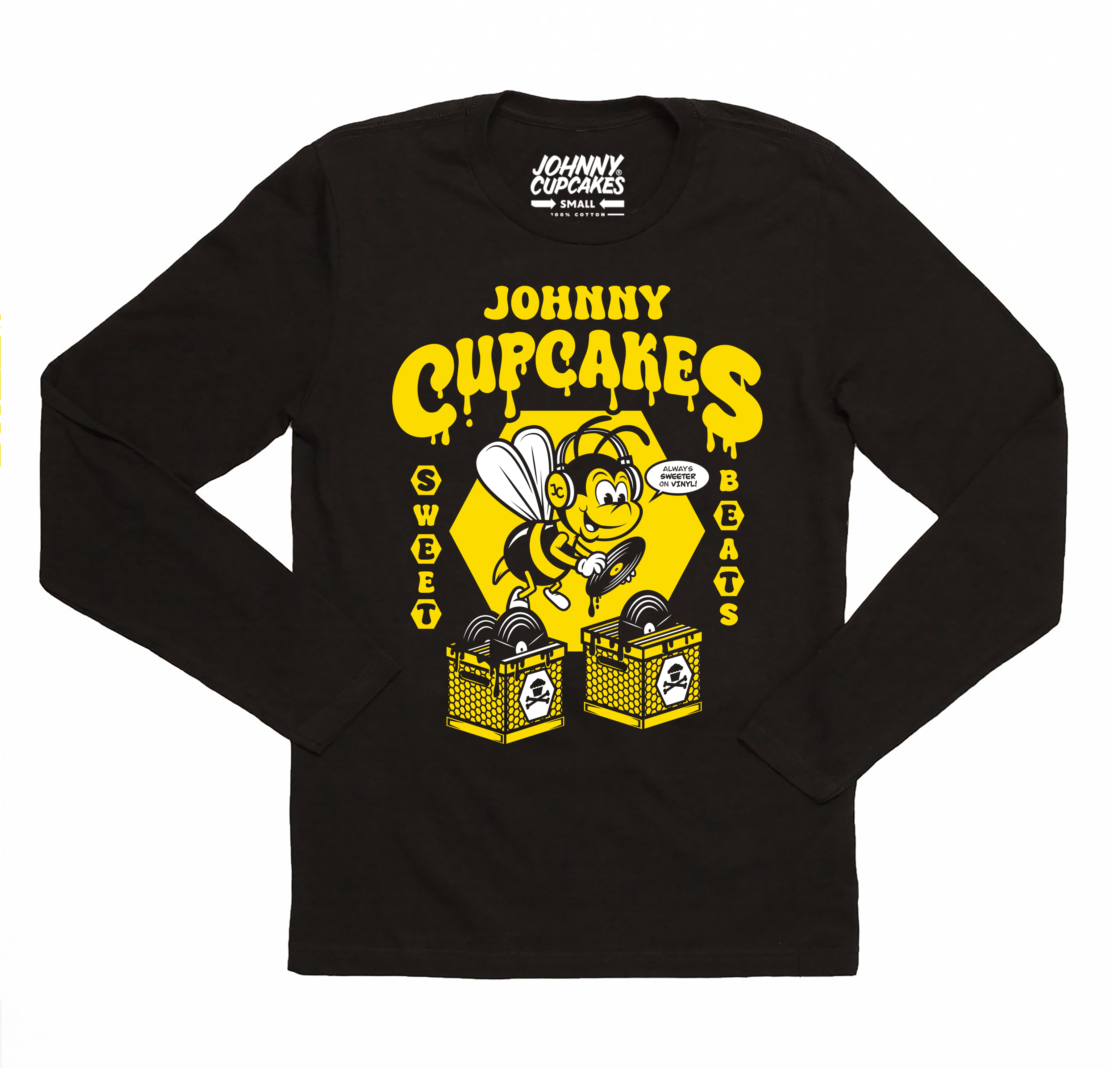 JC Vault - Adult Medium - Sweet Beats Vinyl Long Sleeve Variant