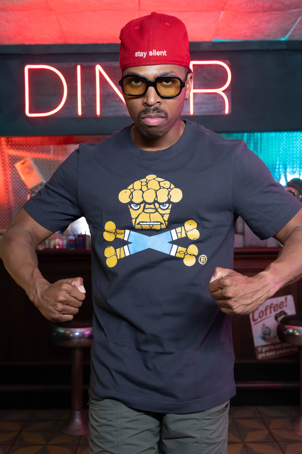 Men's Crumbly Crossbones Short Sleeve Premium Tee