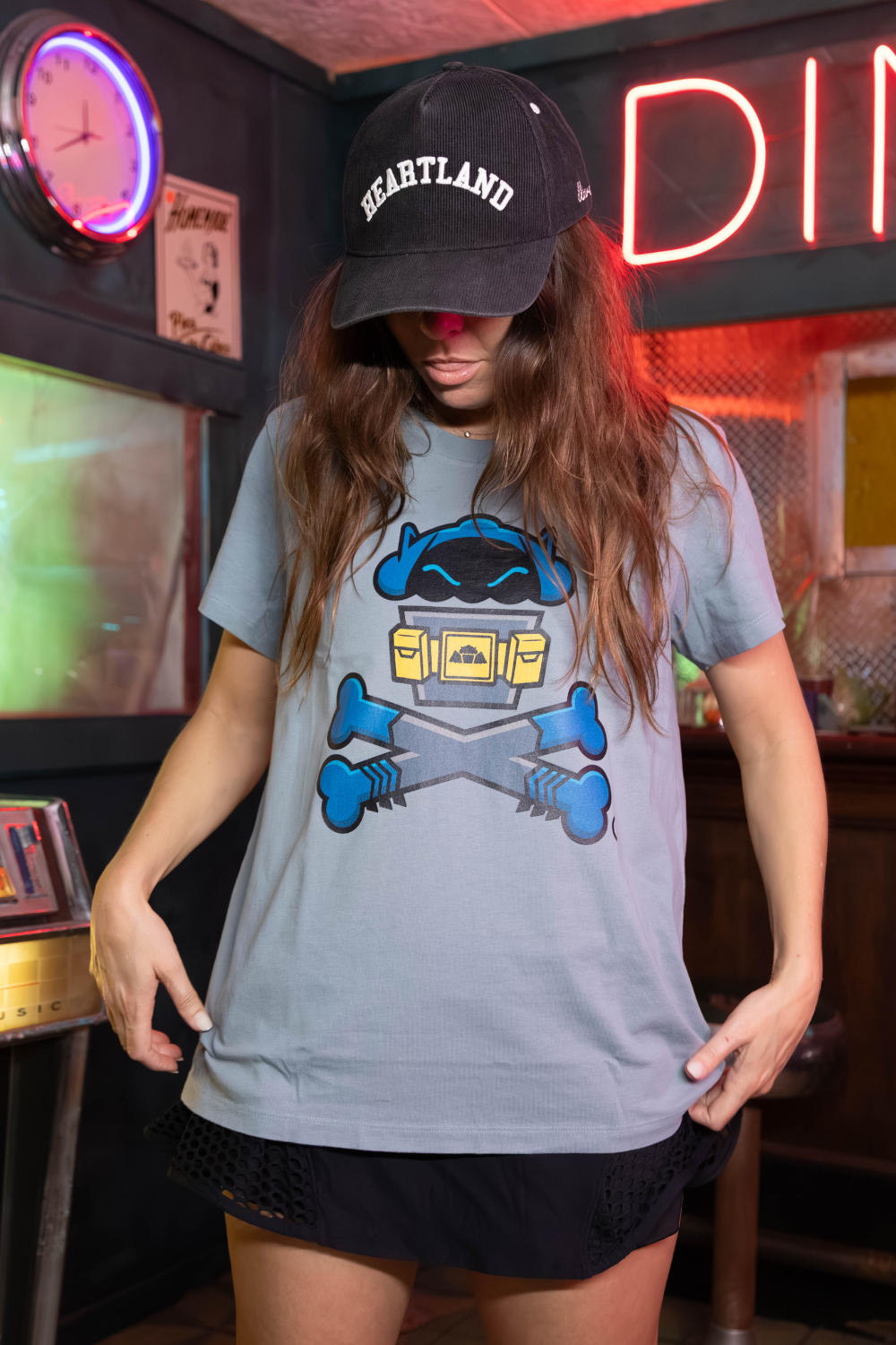 Womens Cave Dweller Short Sleeve Premium Tee