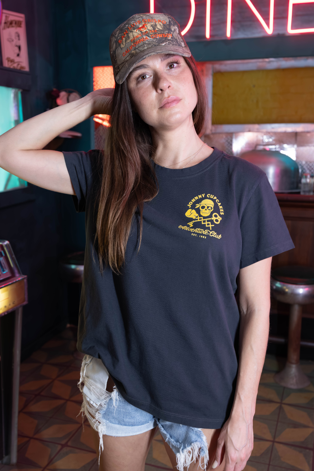 Womens Adventure Club Short Sleeve Premium Tee