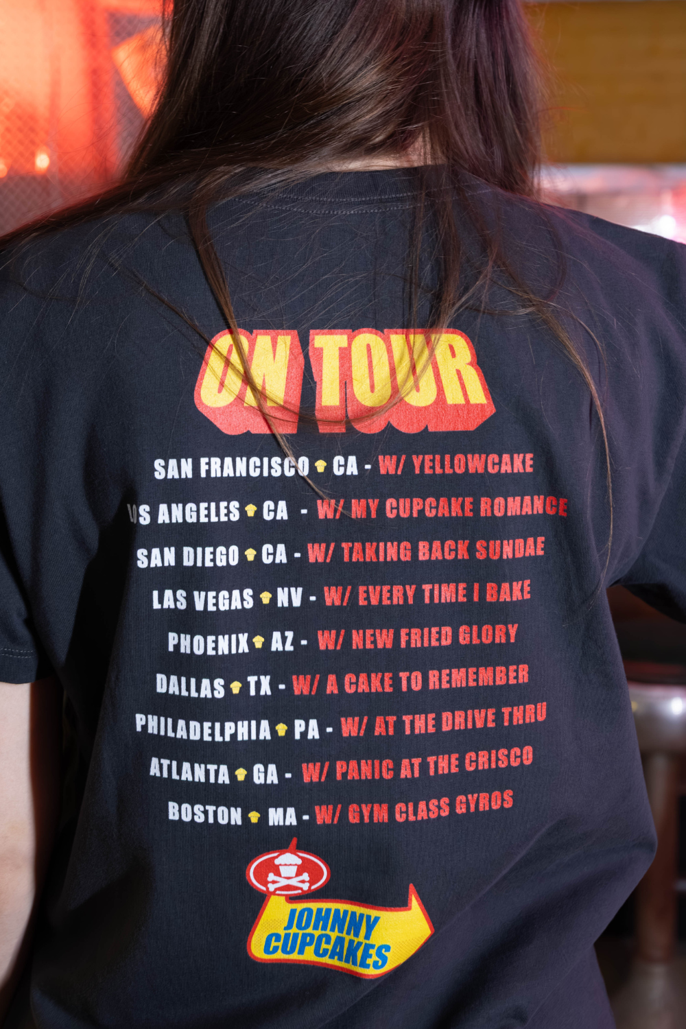 Womens Forked Tour Short Sleeve Premium Tee