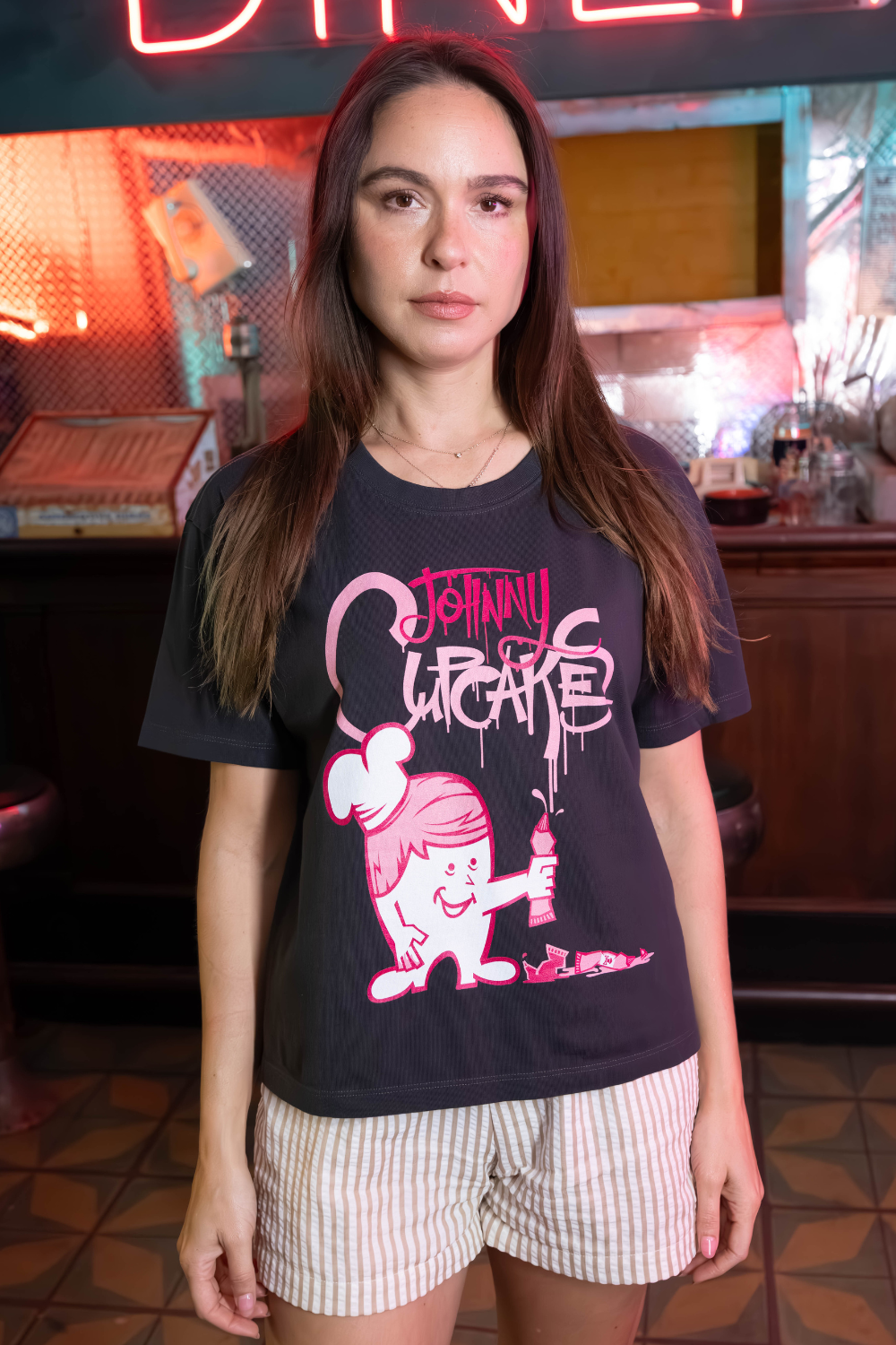 Women's Boxy Painter Short Sleeve Premium Tee