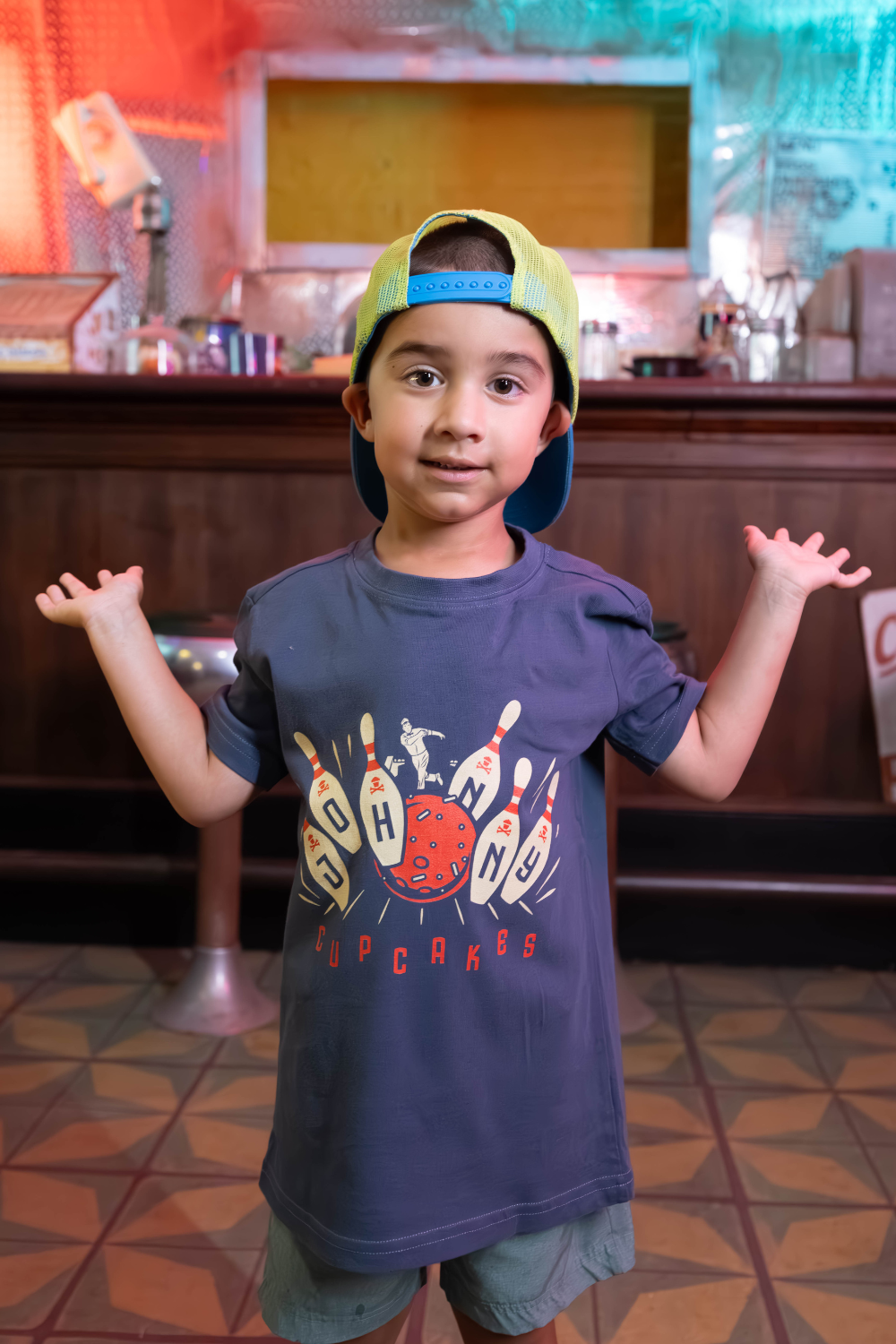 Kids Bowling Bakes Short Sleeve Premium Tee