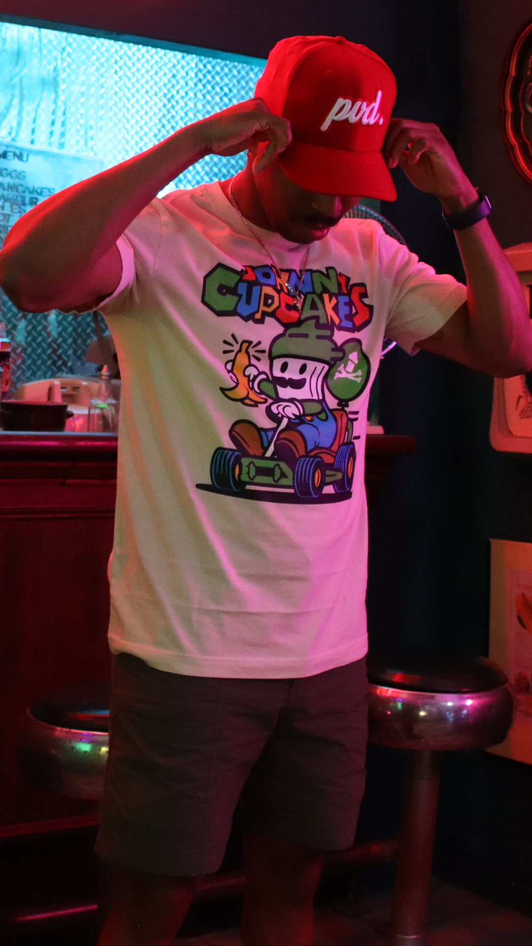 Men's Green Racing Plumber Short Sleeve Premium Tee