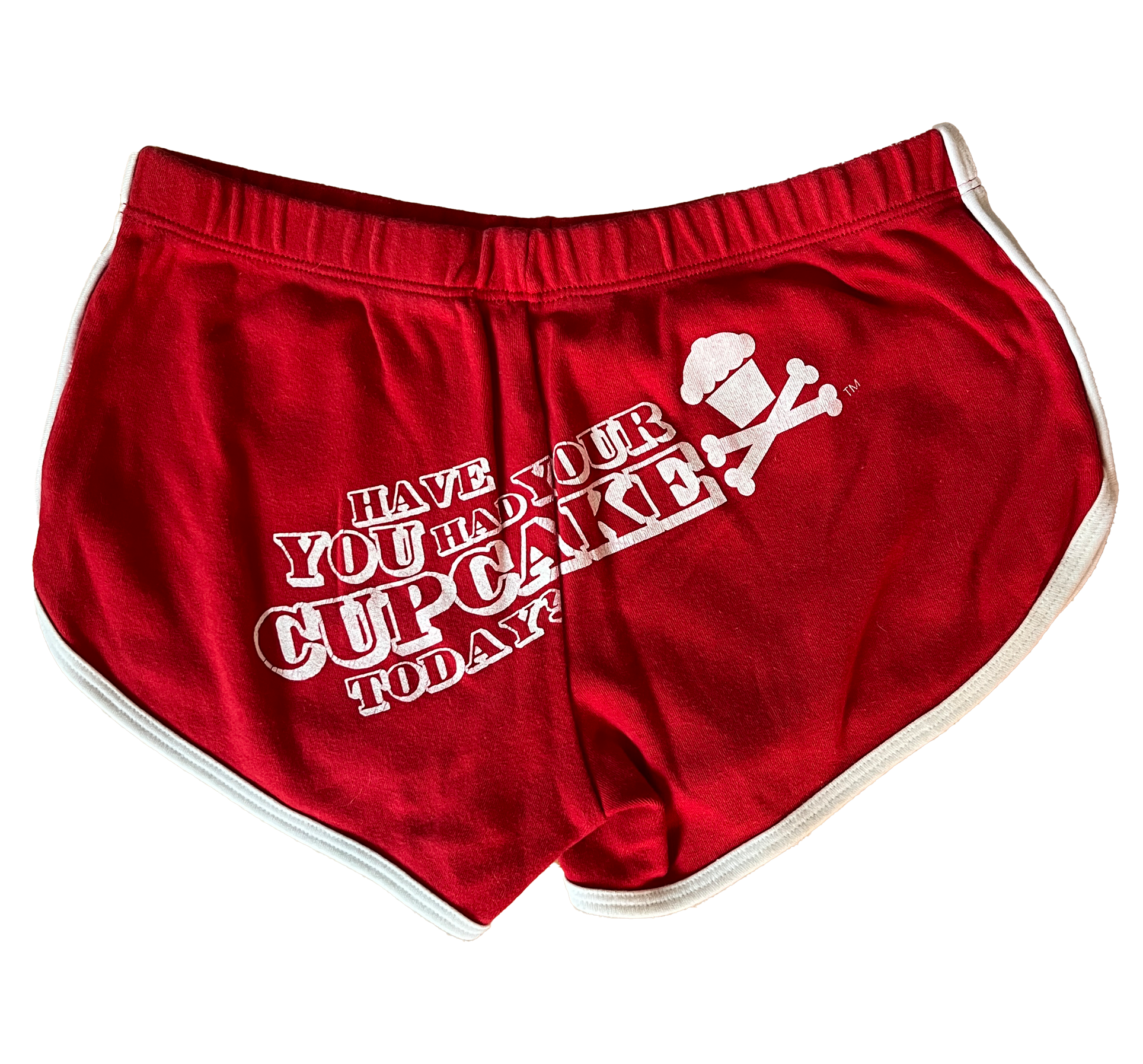 JC Vault - Women's Small - Red Cupcake Today Shorts (Vintage JC)