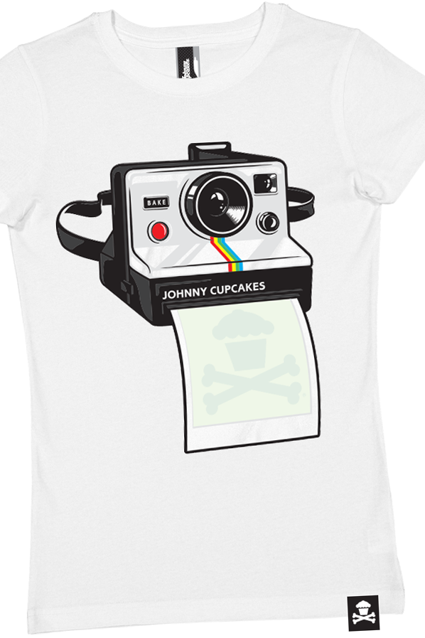 JC Vault - Women's Fitted Medium - Cupcake Camera (Sunlight Activated Ink!)