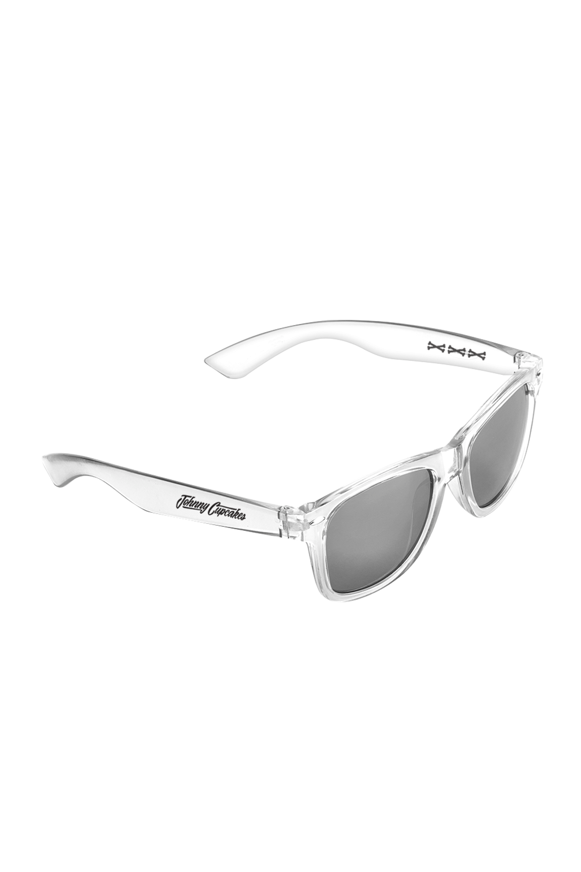 Clear mirror clearance sunglasses