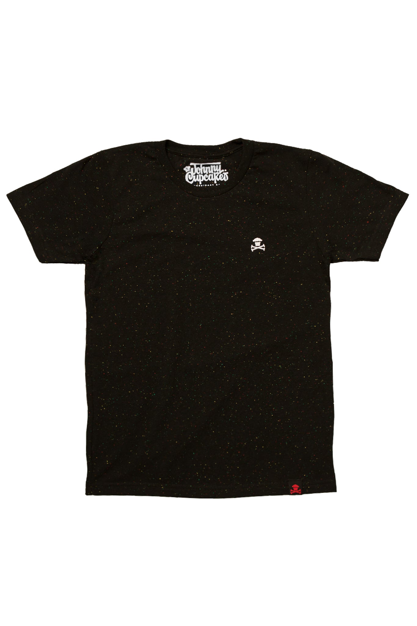 $10 Sale Tee - Embroidered Crossbones (White)