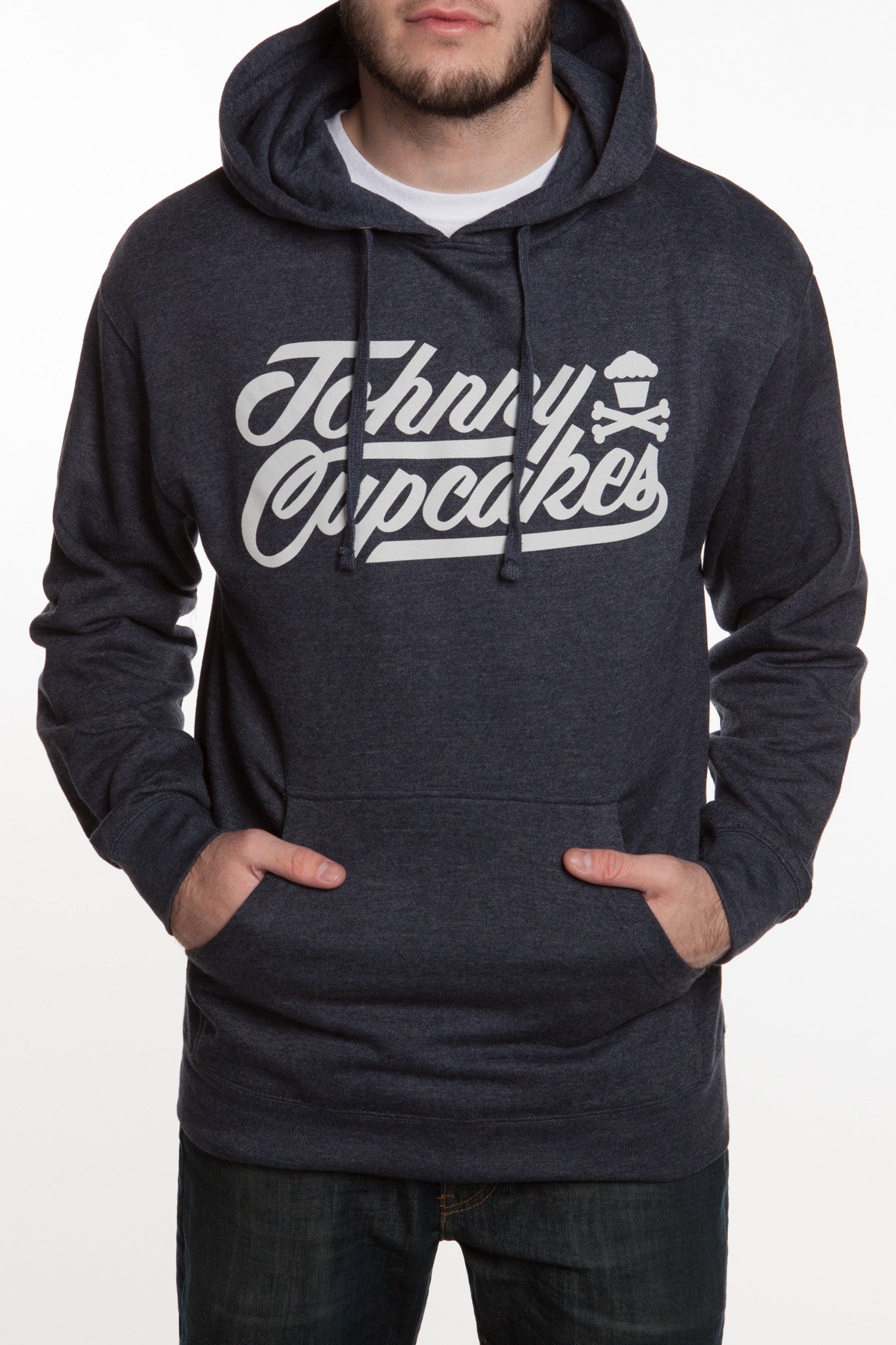 JC Vault - Adult Medium - Fast Script Pullover (Navy)