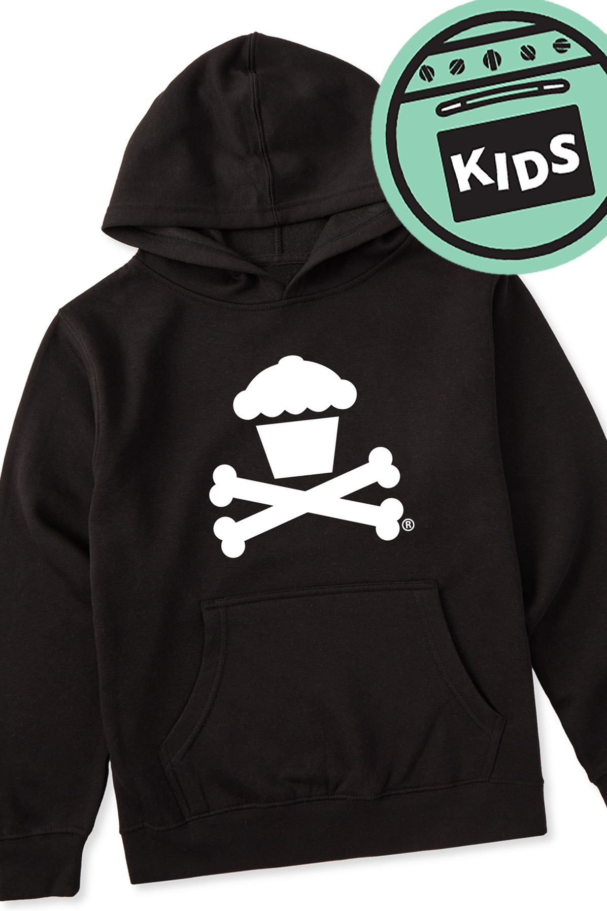 Kids Pullover Sweatshirt - Original Classic Crossbones