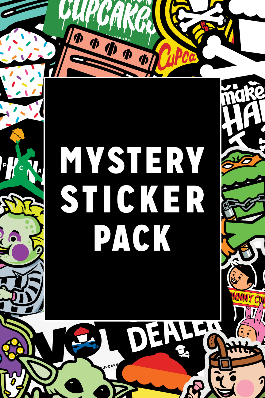 Mystery Sticker Pack - 5 Stickers