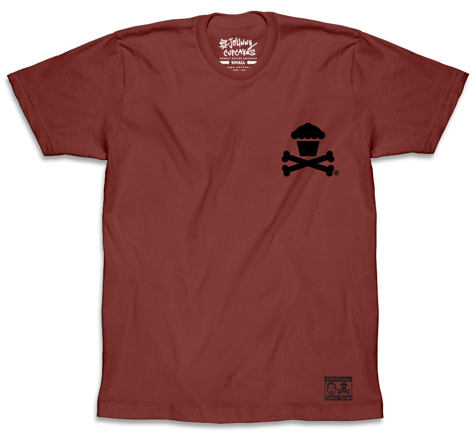 $10 Sale Tee - Basic Mini Crossbones Rust