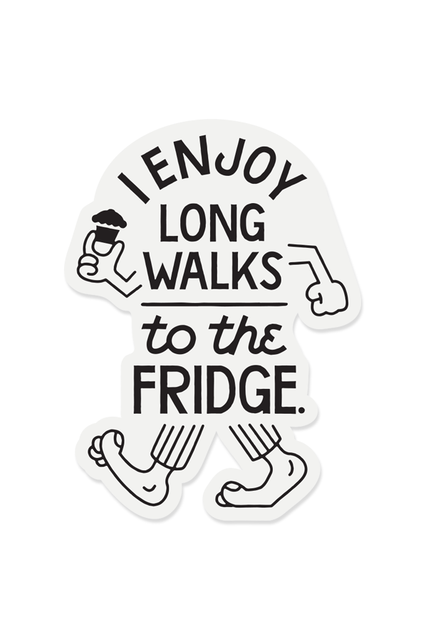 STICKER - Enjoy Long Walks