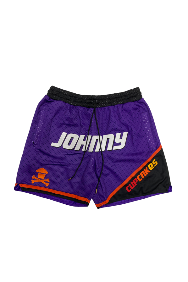 Just Don Phoenix Suns Embroidered Basketball Shorts USA Made Men's