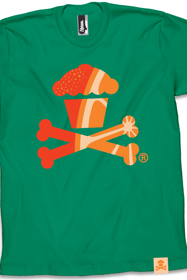 JC Vault - Adult Medium - Orange Slice Crossbones