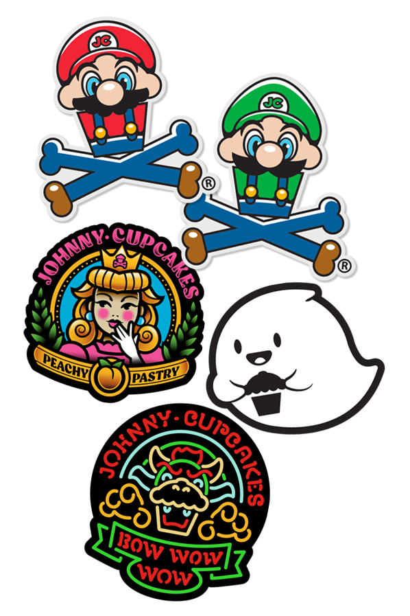 STICKER BUNDLE - Super Star-io Bros Limited Deal - 5 stickers!