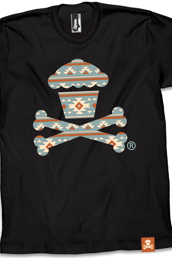JC Vault - Adult Medium - Southwestern Pattern Crossbones