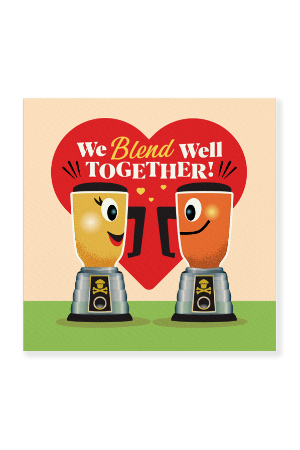 Blend Well Art Print