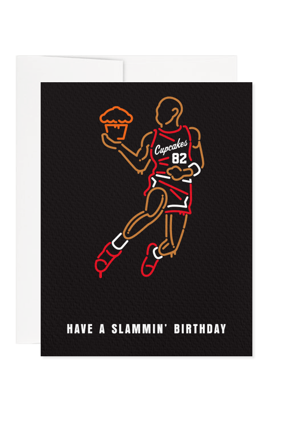 Air Johnny Birthday Greeting Card