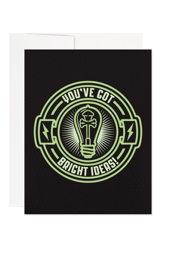 Bright Ideas Greeting Card