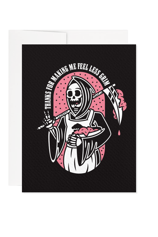 Reaper Thank You Greeting Card
