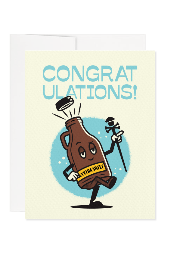 Extra Sweet Congrats Greeting Card