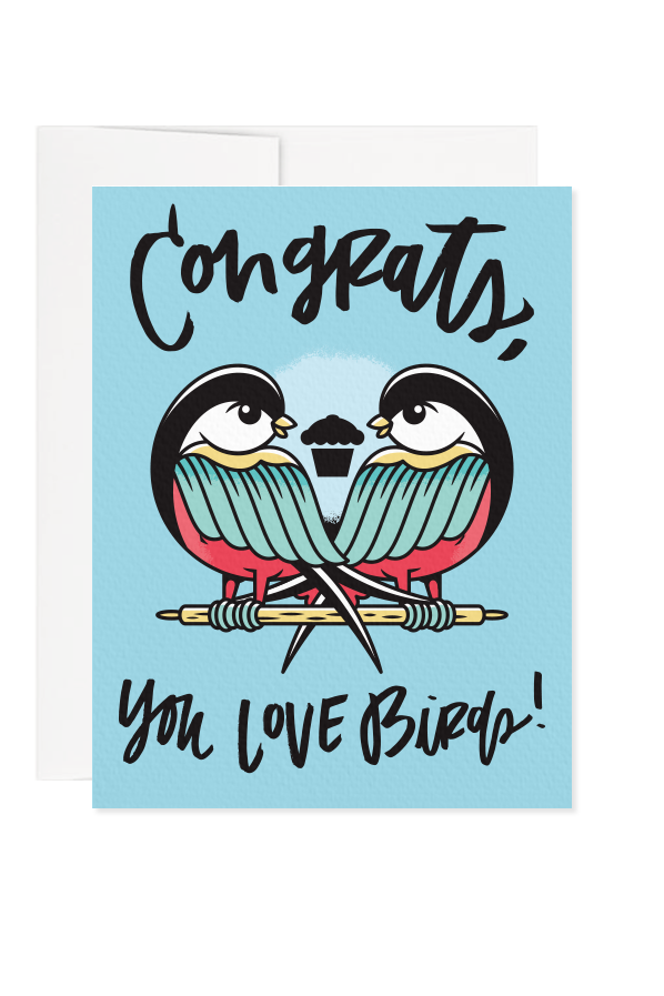 Love Birds Greeting Card