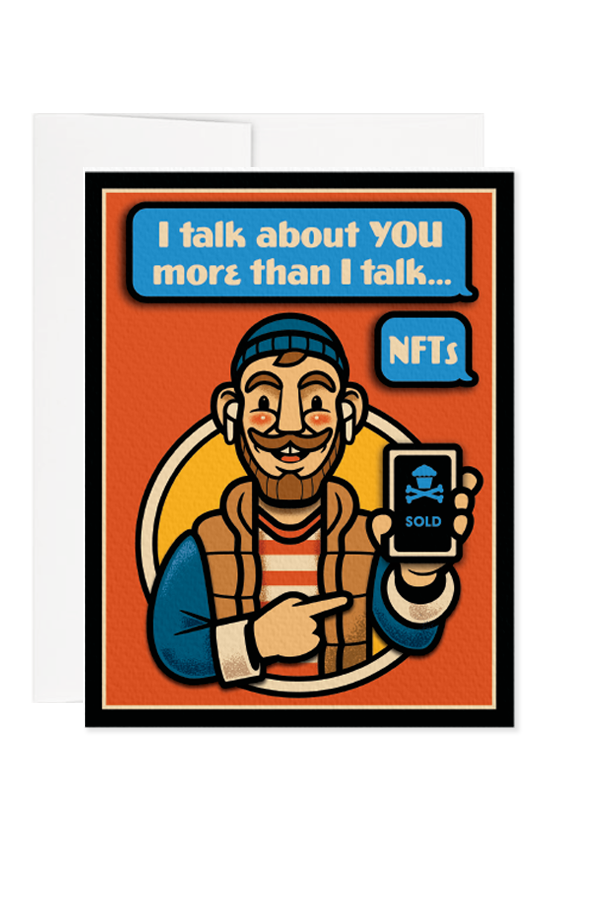 More Than NFTs Greeting Card