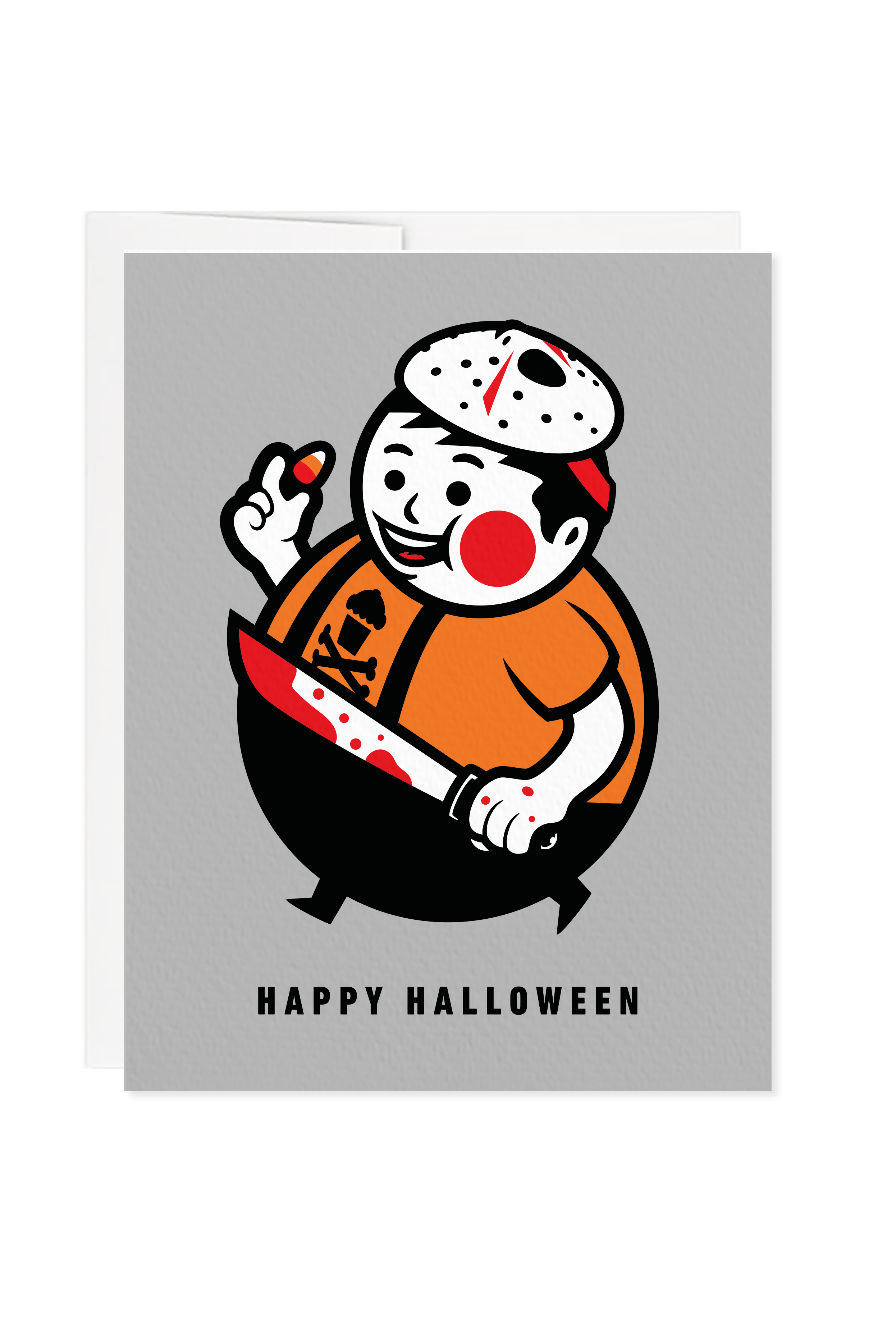 Big Kid Friday Halloween Greeting Card