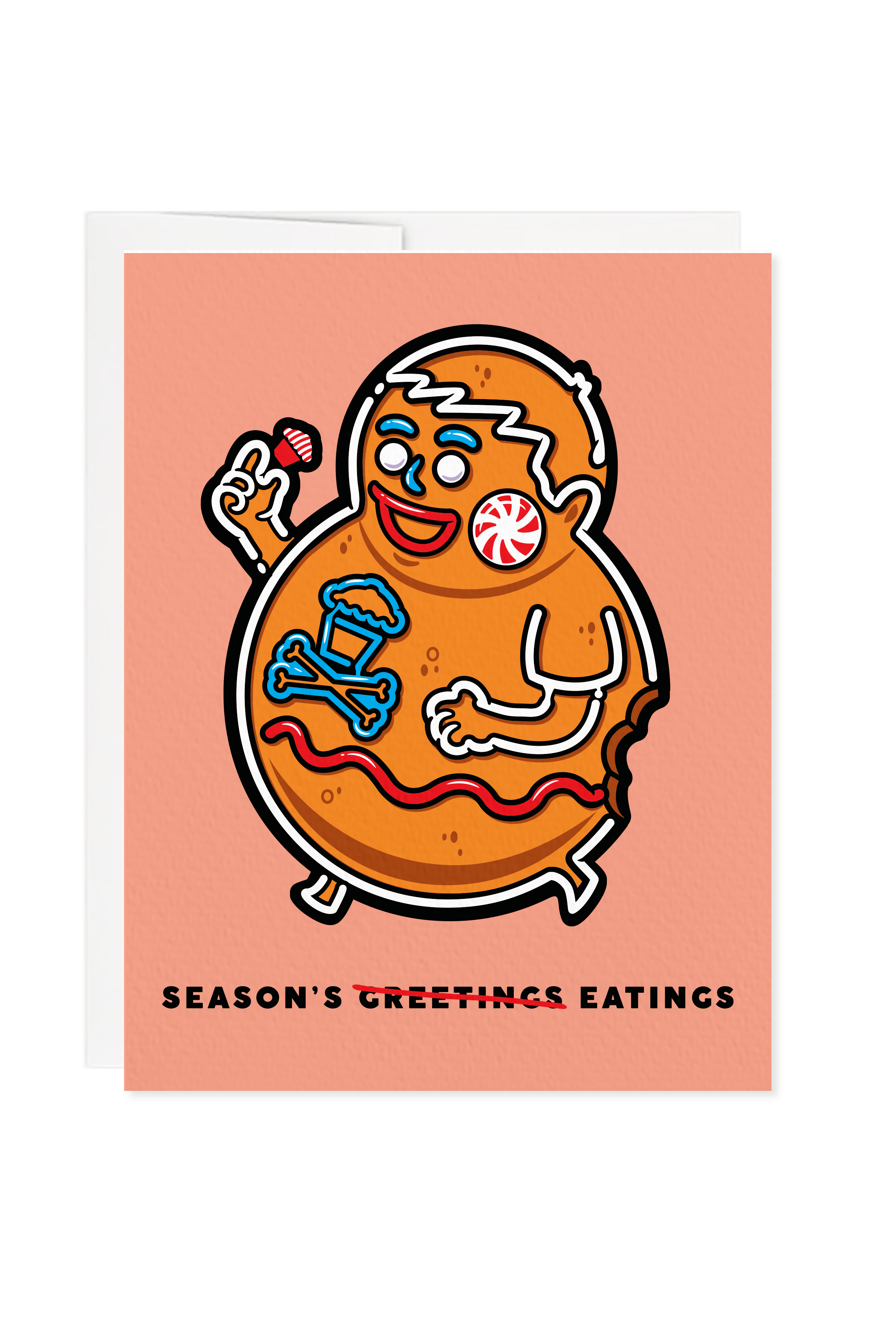 Season's Eatings Holiday Greeting Card