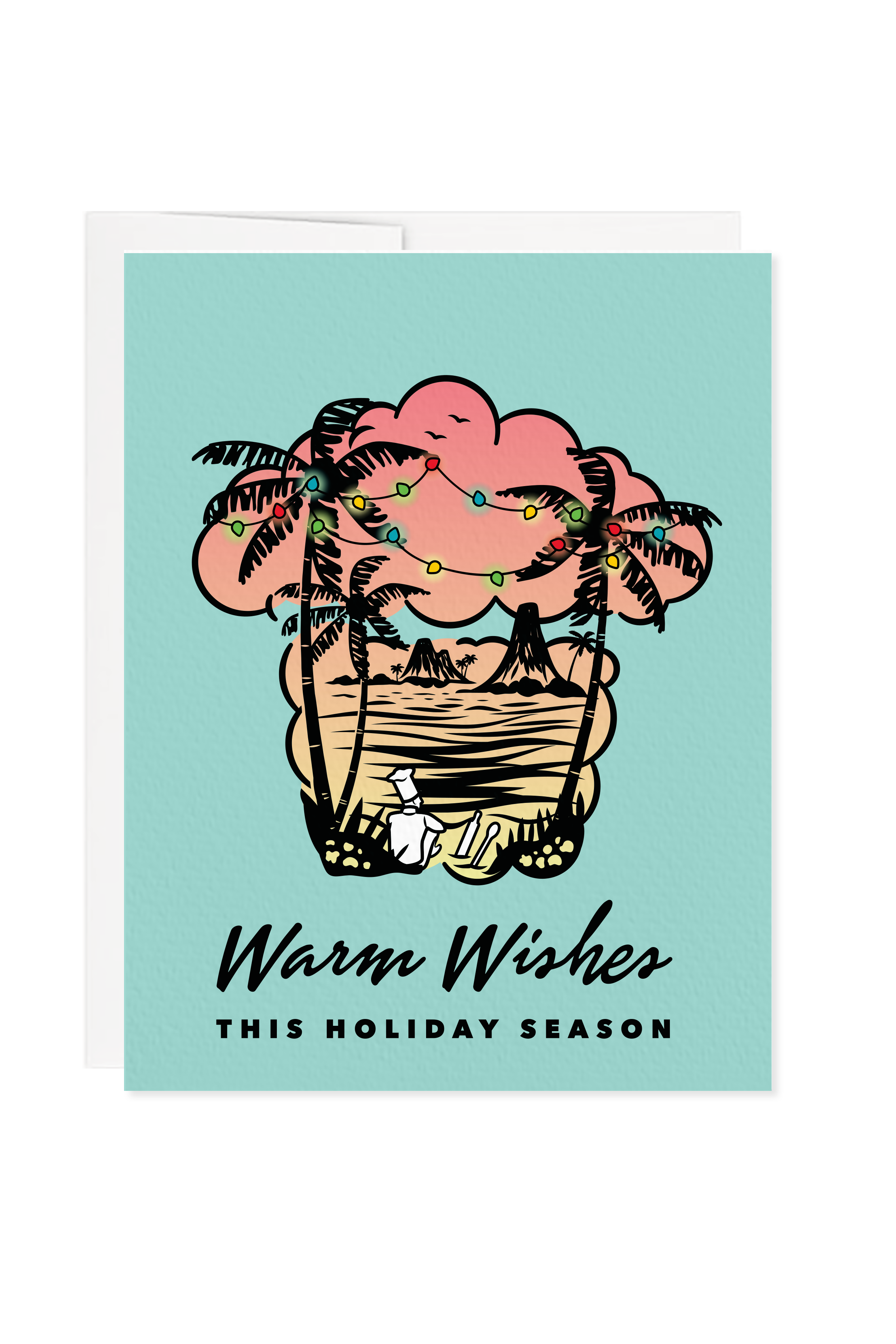 Warm Wishes Holiday Greeting Card