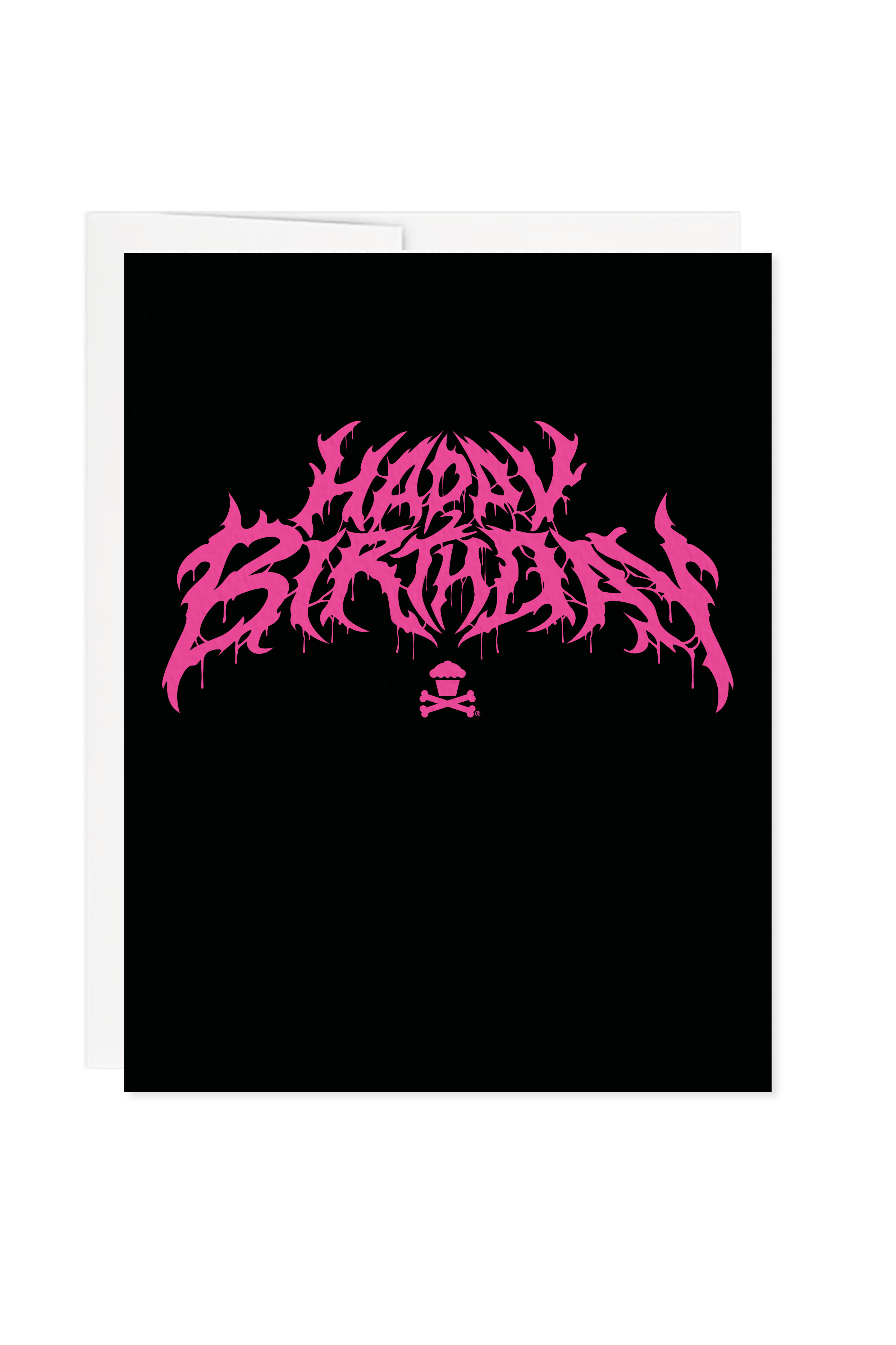 Metal Birthday Greeting Card