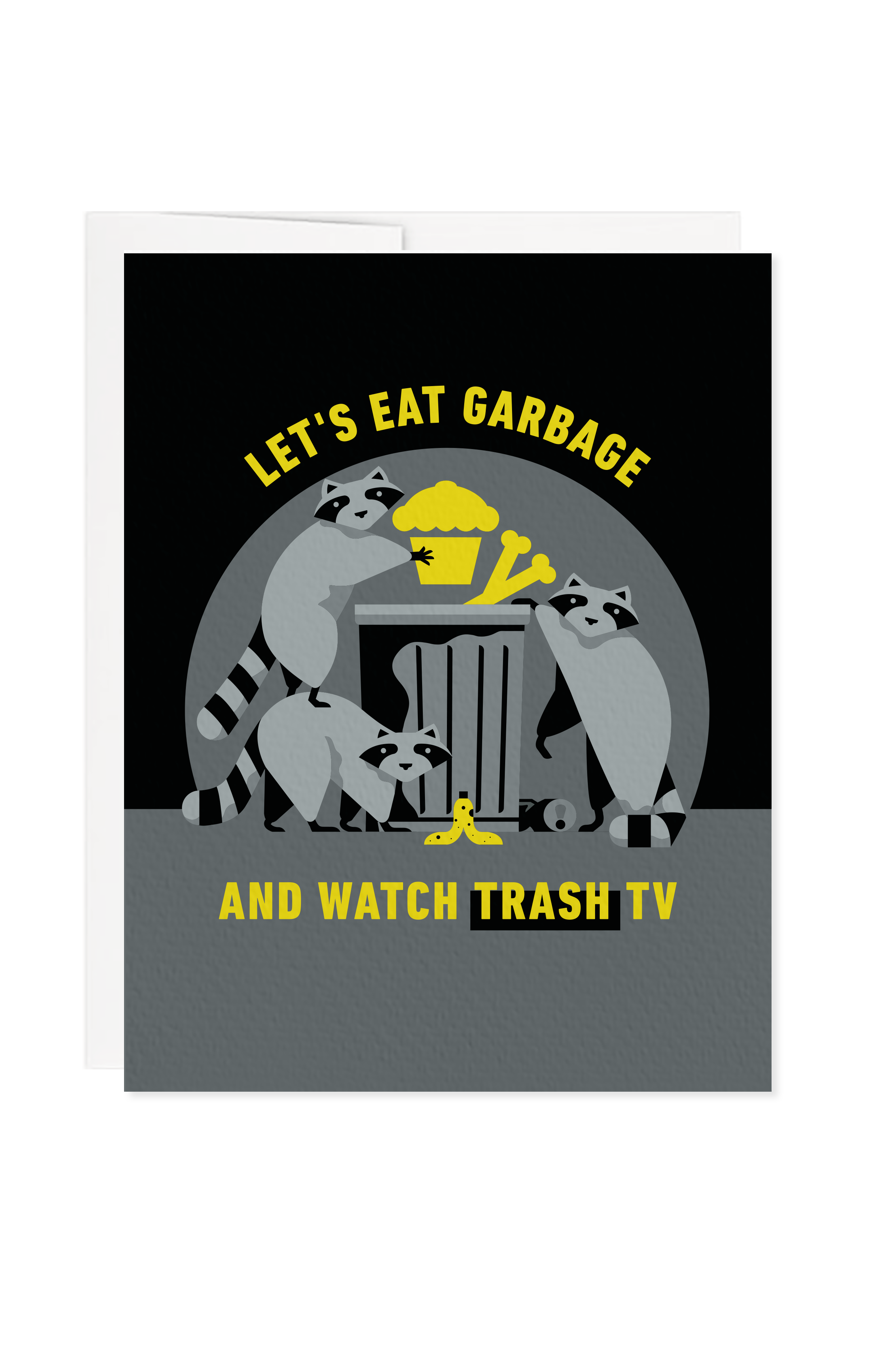 Raccoons Greeting Card