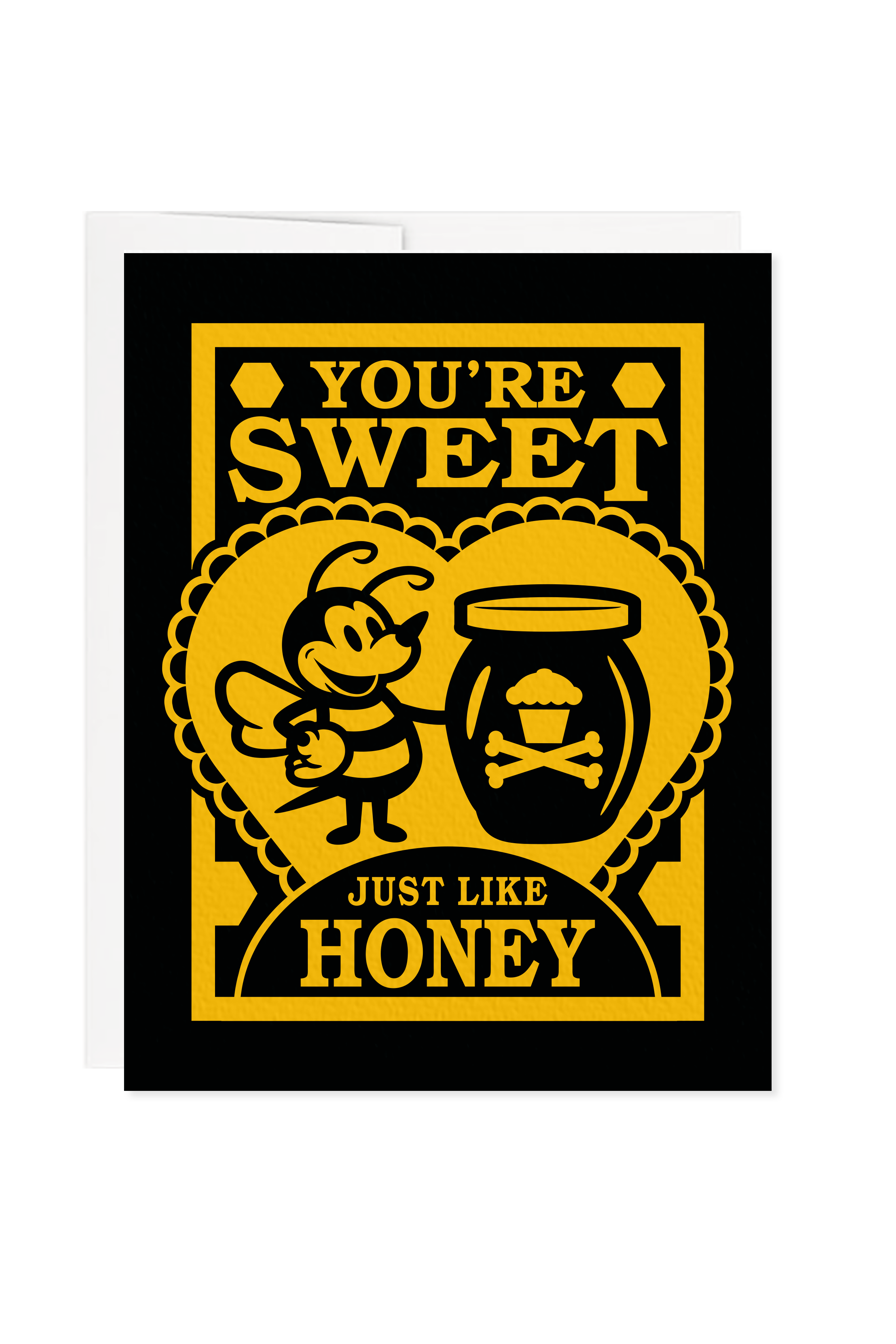 Just Like Honey Greeting Card