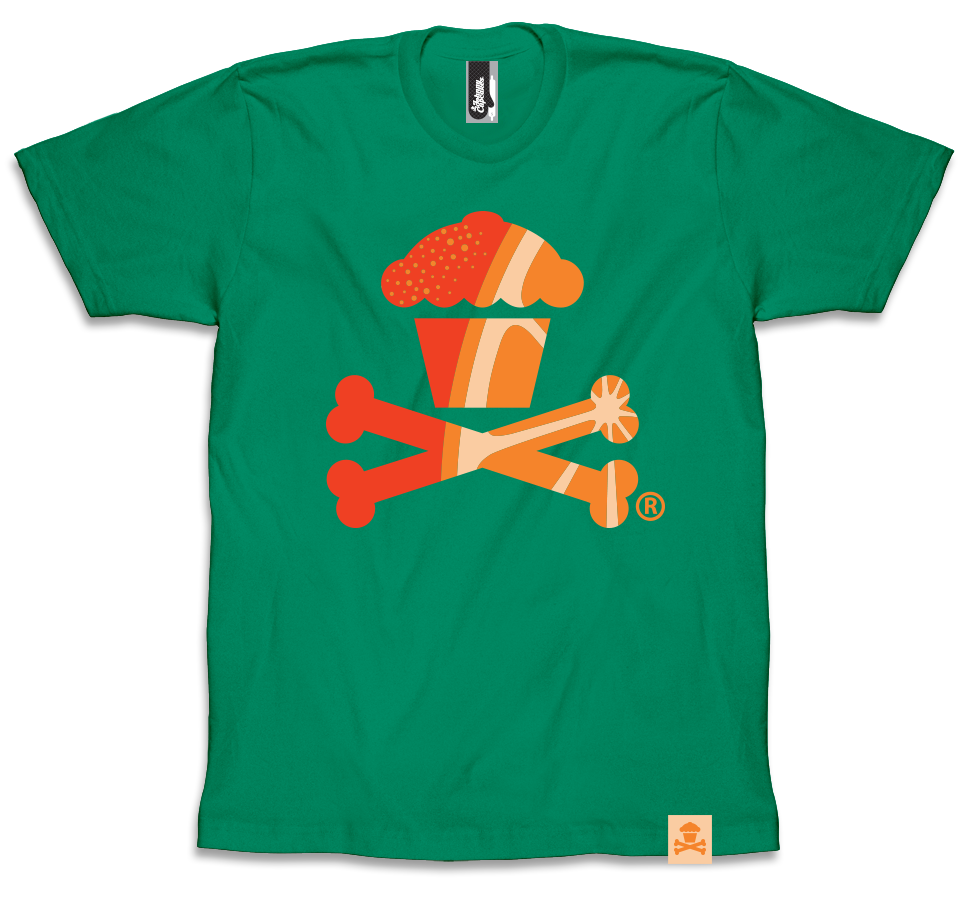 JC Vault - Adult Medium - Orange Slice Crossbones