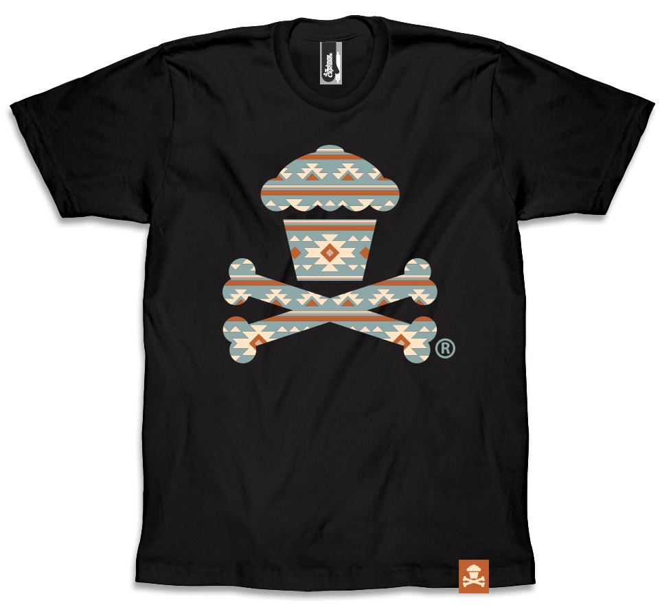JC Vault - Adult Medium - Southwestern Pattern Crossbones