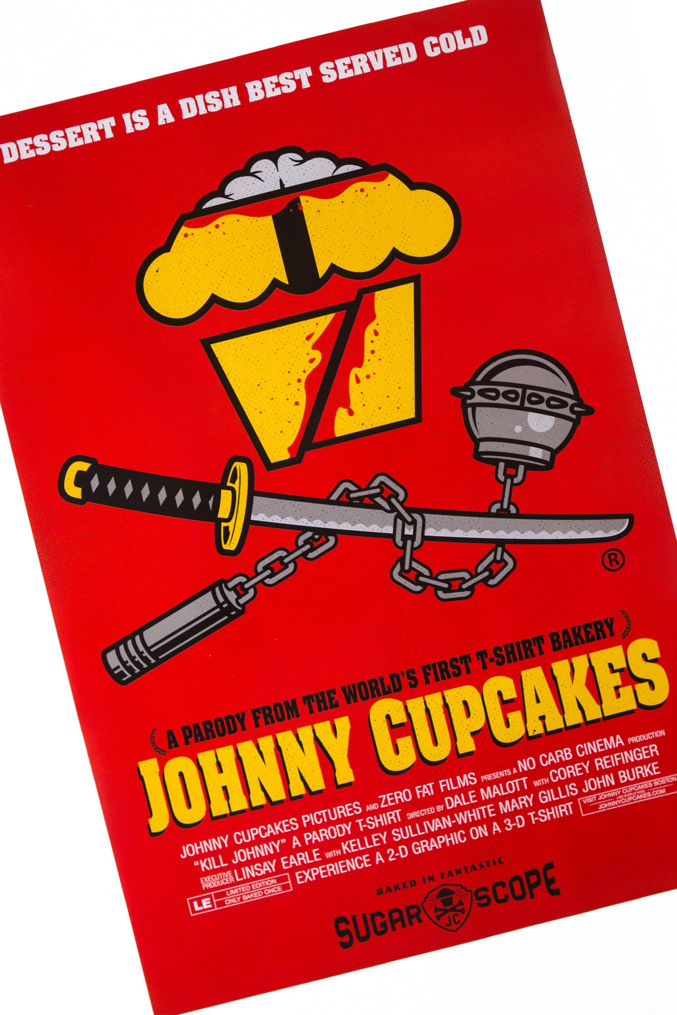 Folded Poster - Kill Johnny