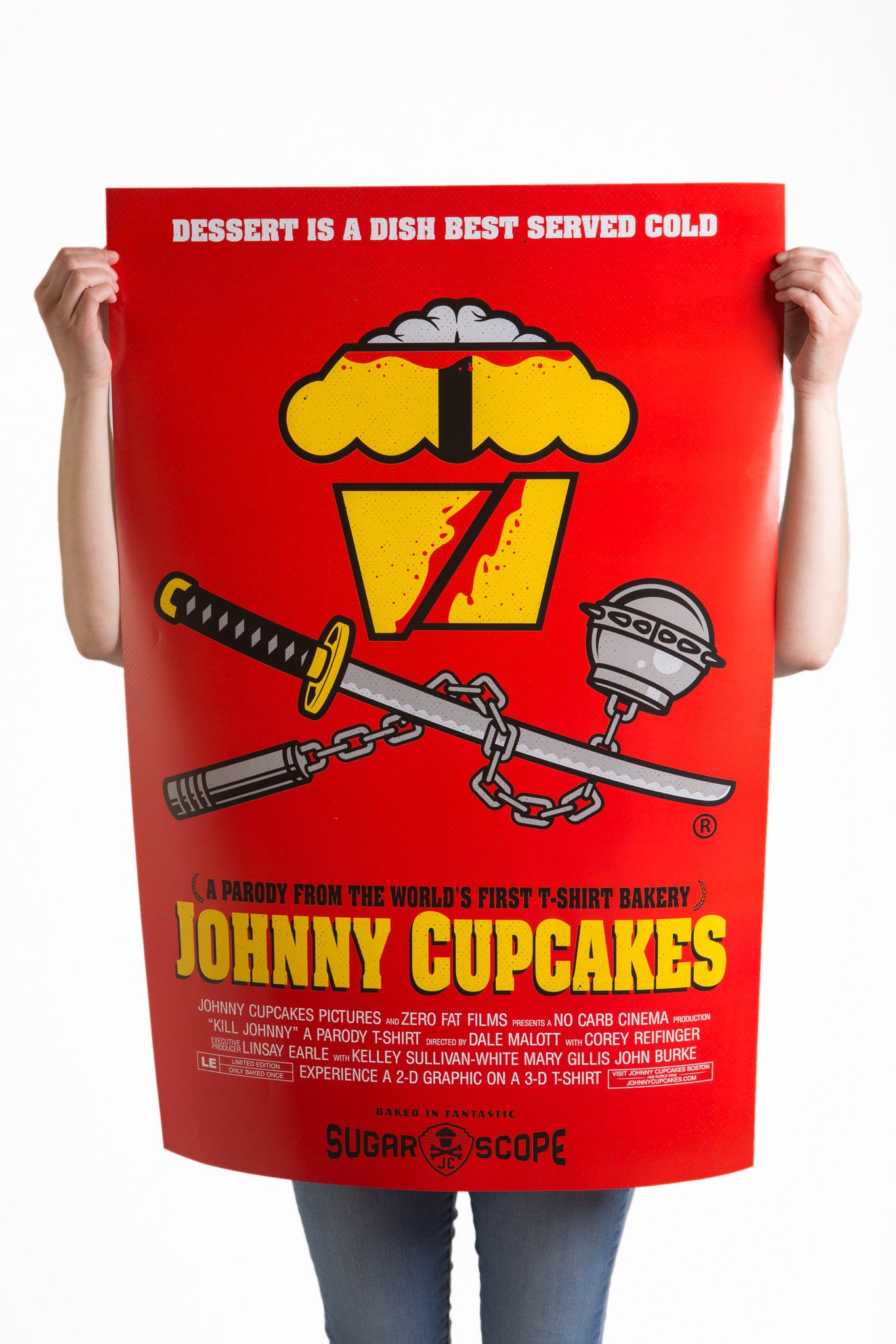Folded Poster - Kill Johnny