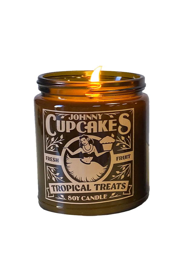 Tropical Treats 8 oz. Glass Candle