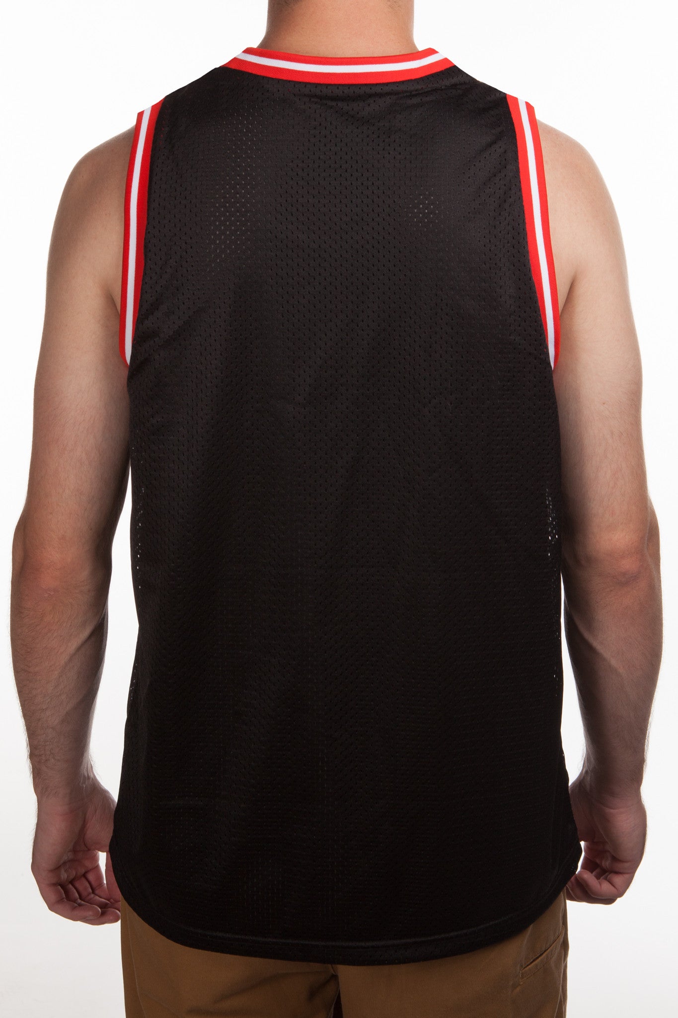 JC Vault - Adult Medium - Crossbones Jersey Black / Red