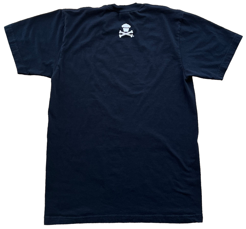 JC Vault - Adult Medium - Make Cupcakes Not War Black / Gold (Johnny's Closet)