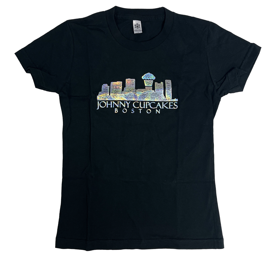 JC Vault - Women's Fitted Small - Sample / Hologram Boston Skyline (Vintage JC)